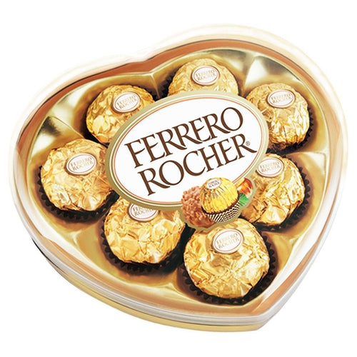 Bombones Ferrero Rocher corazón